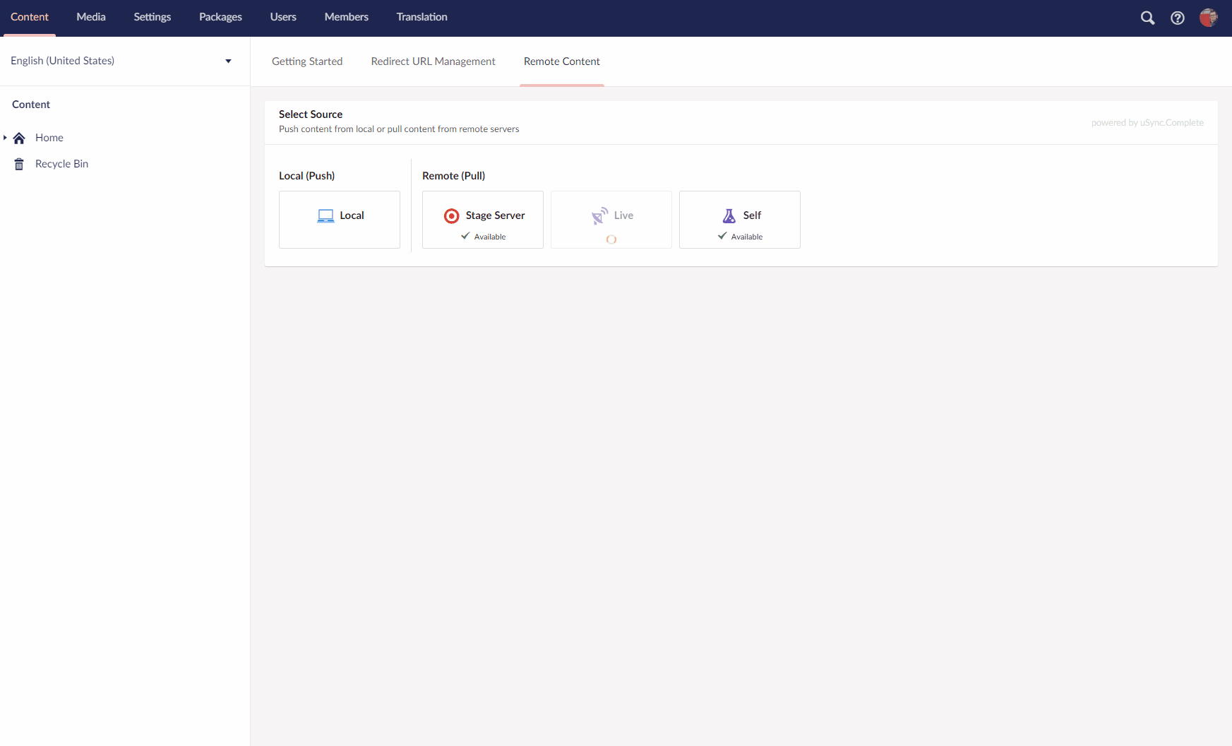 Realtime compare supports both content and media